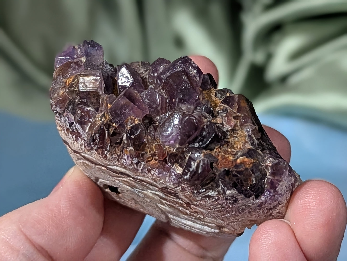 Amethyst Fish Carving