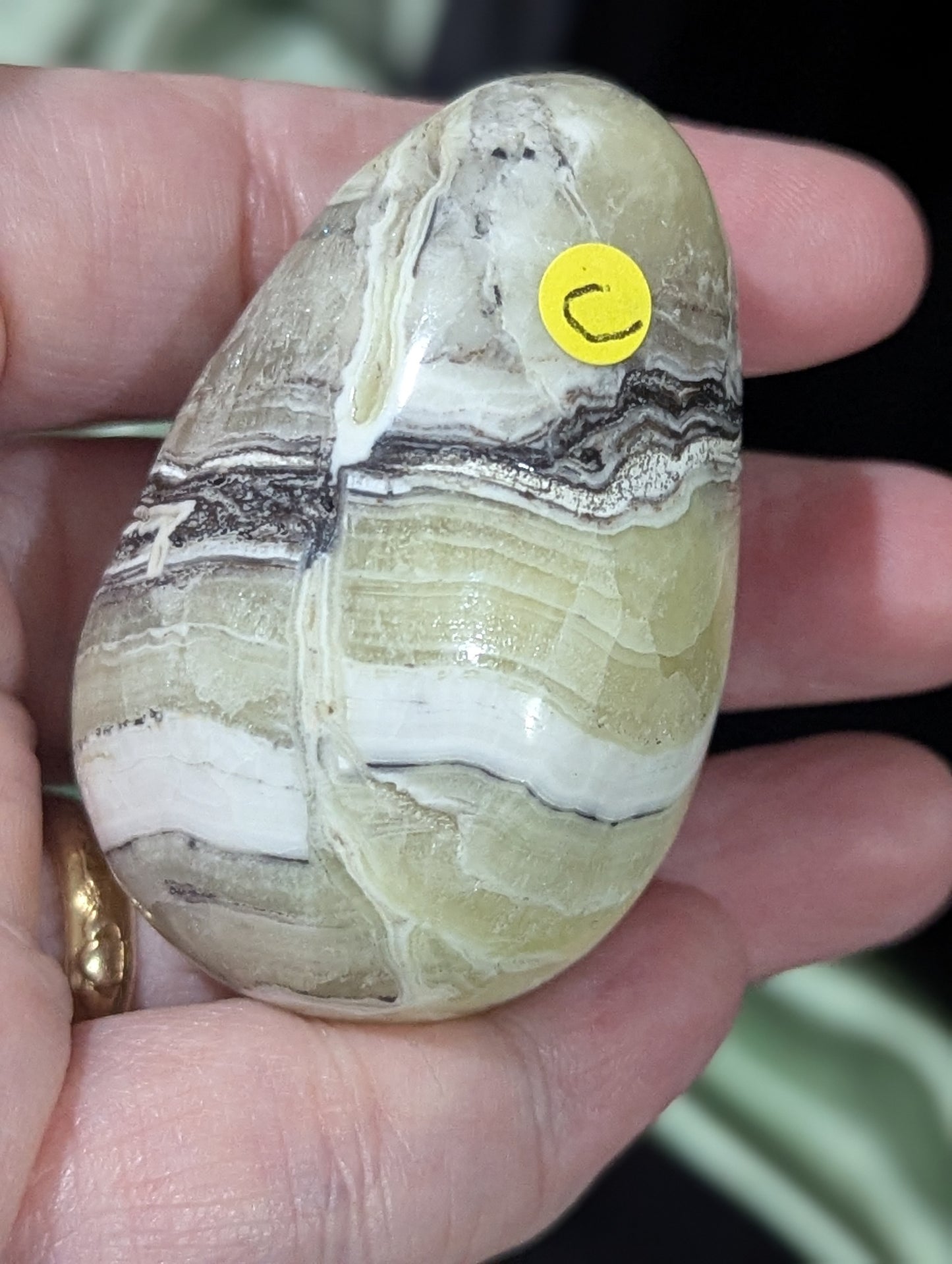 Brucite Crystal Egg
