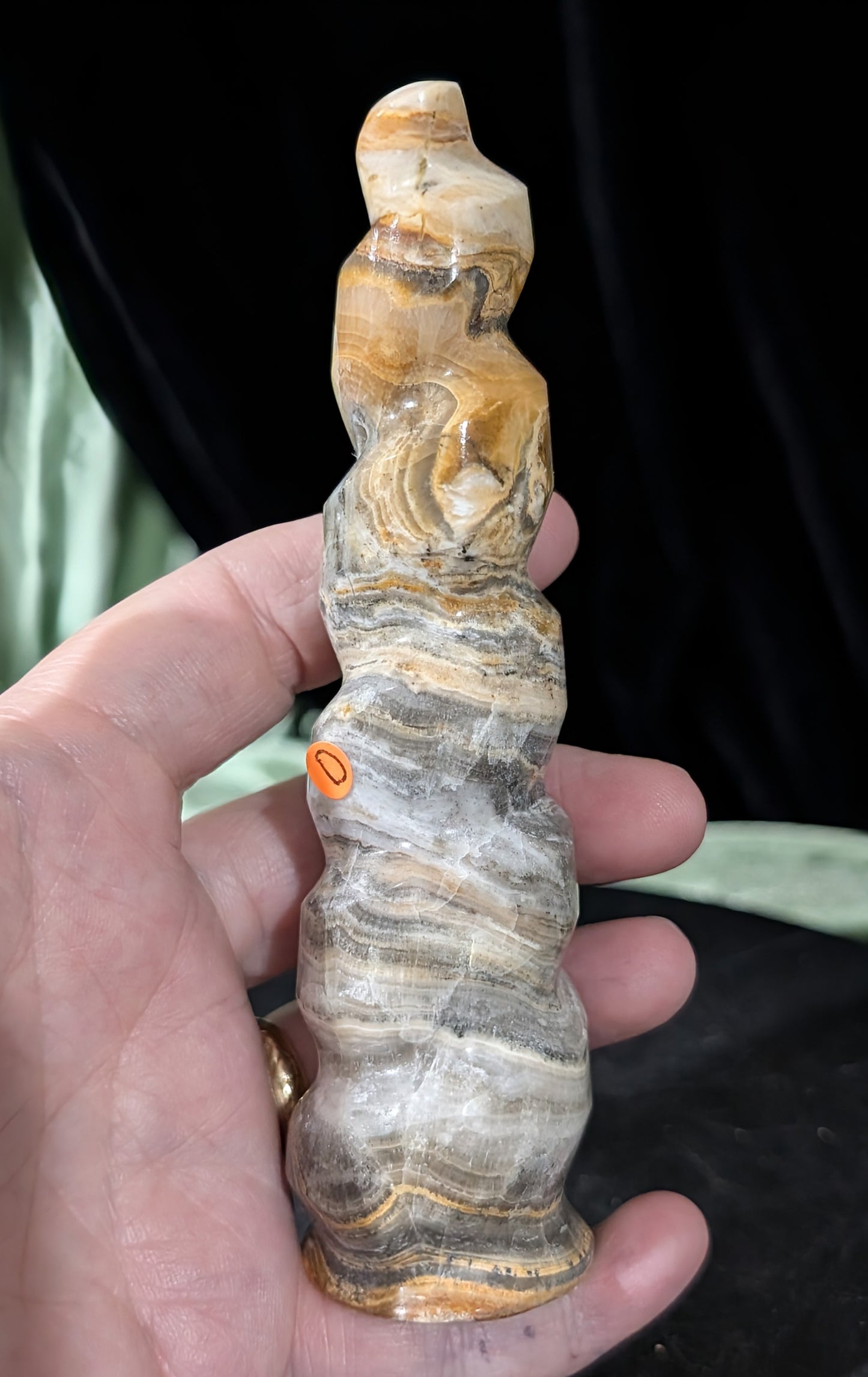 Bumblebee Jasper Unicorn Horn