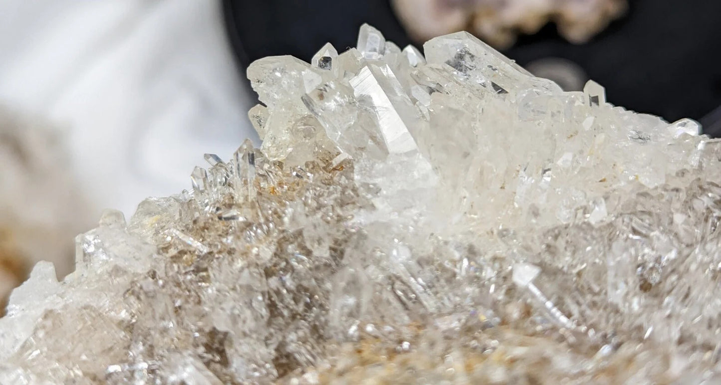 Natural Clear Quartz Cluster Specimen From Pakistan ~ 431 grams