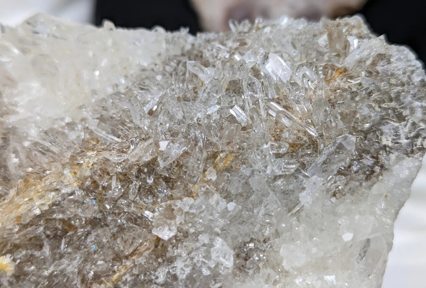 Natural Clear Quartz Cluster Specimen From Pakistan ~ 431 grams