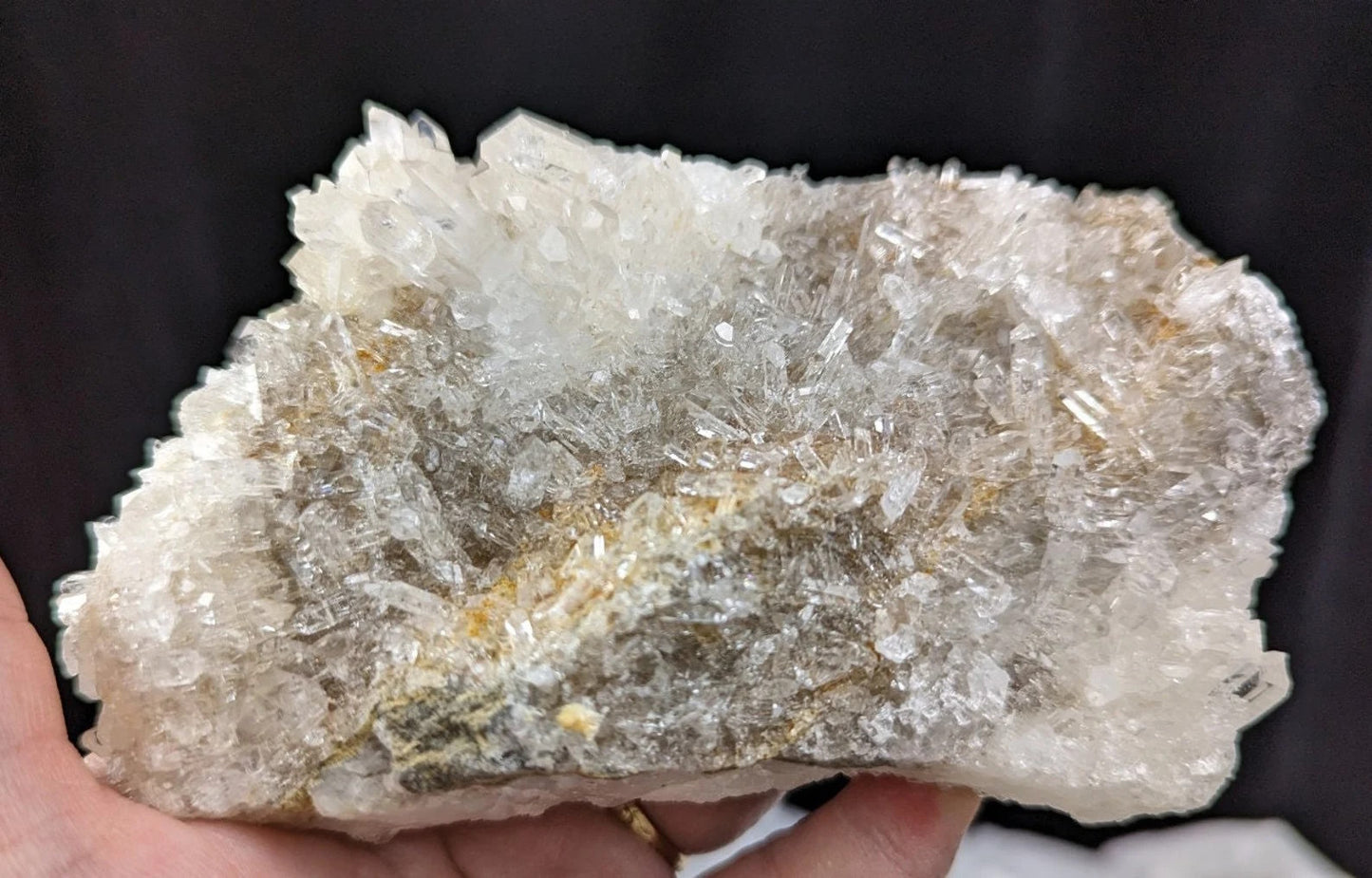 Natural Clear Quartz Cluster Specimen From Pakistan ~ 431 grams
