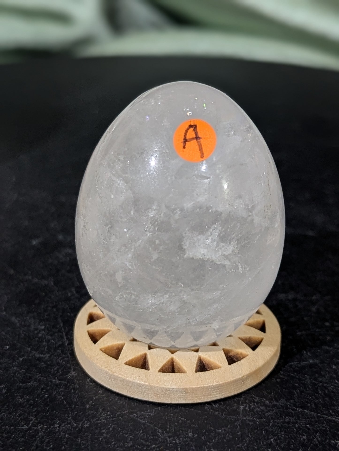 Clear Quartz Egg