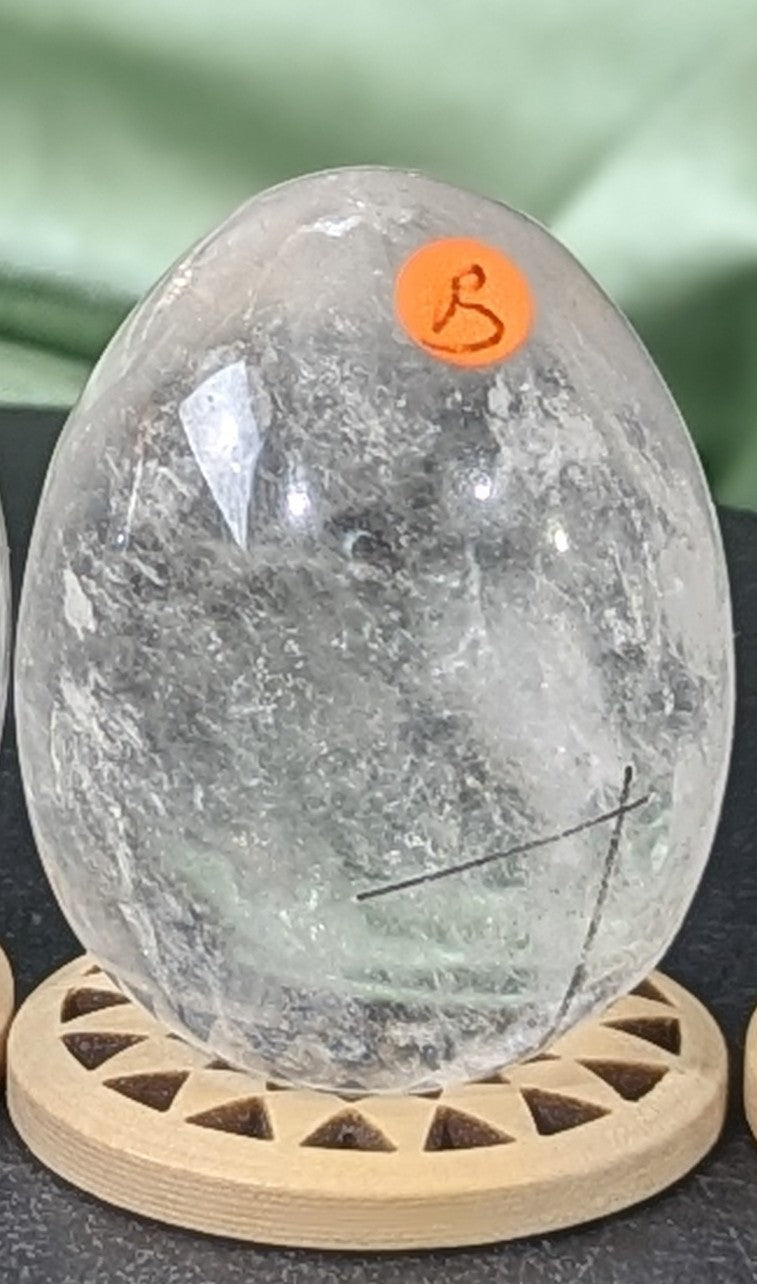 Clear Quartz Egg