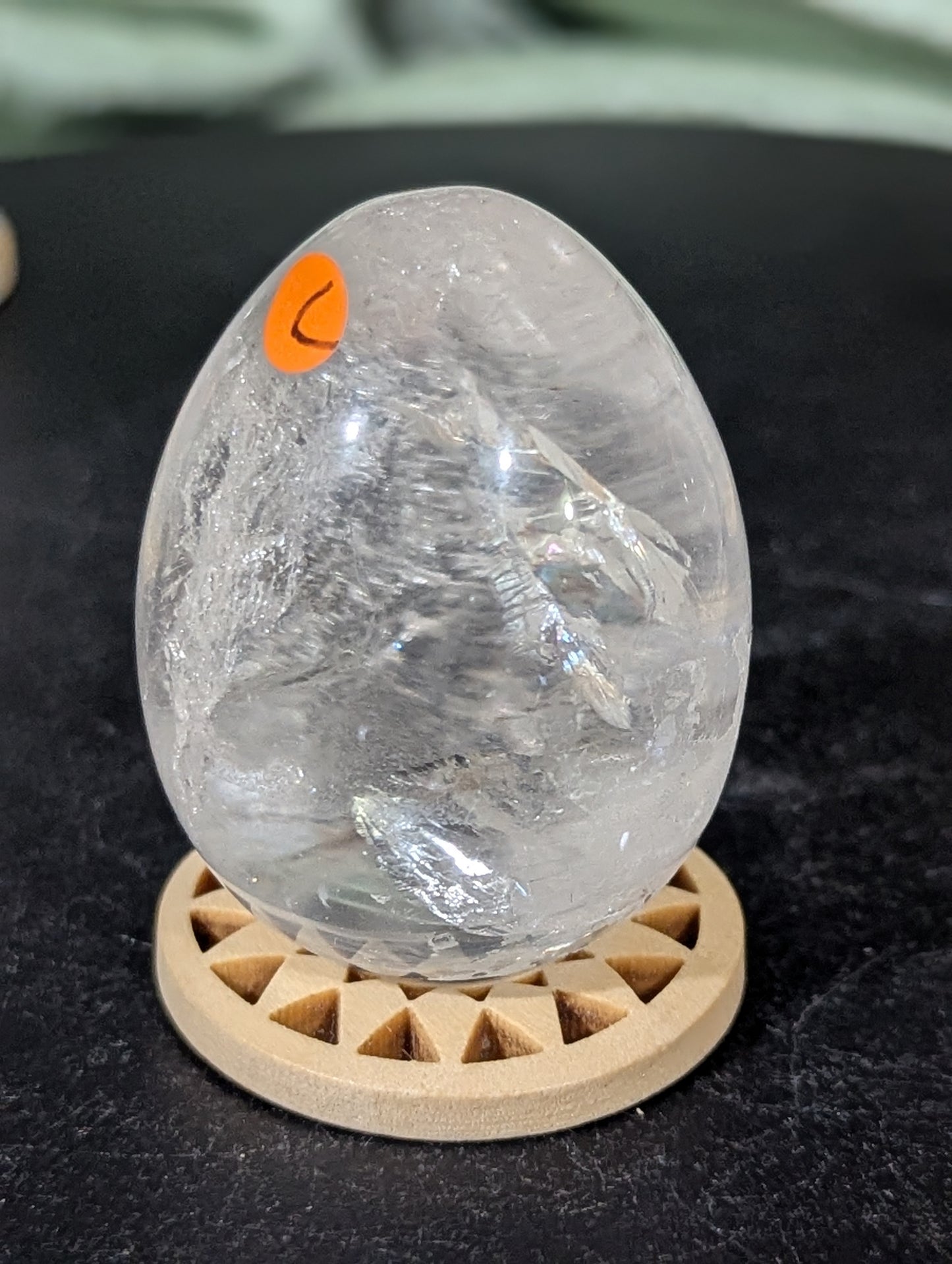 Clear Quartz Egg