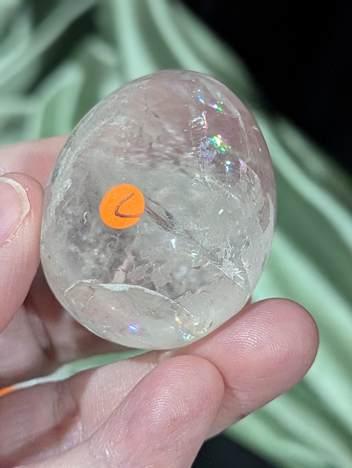 Clear Quartz Egg