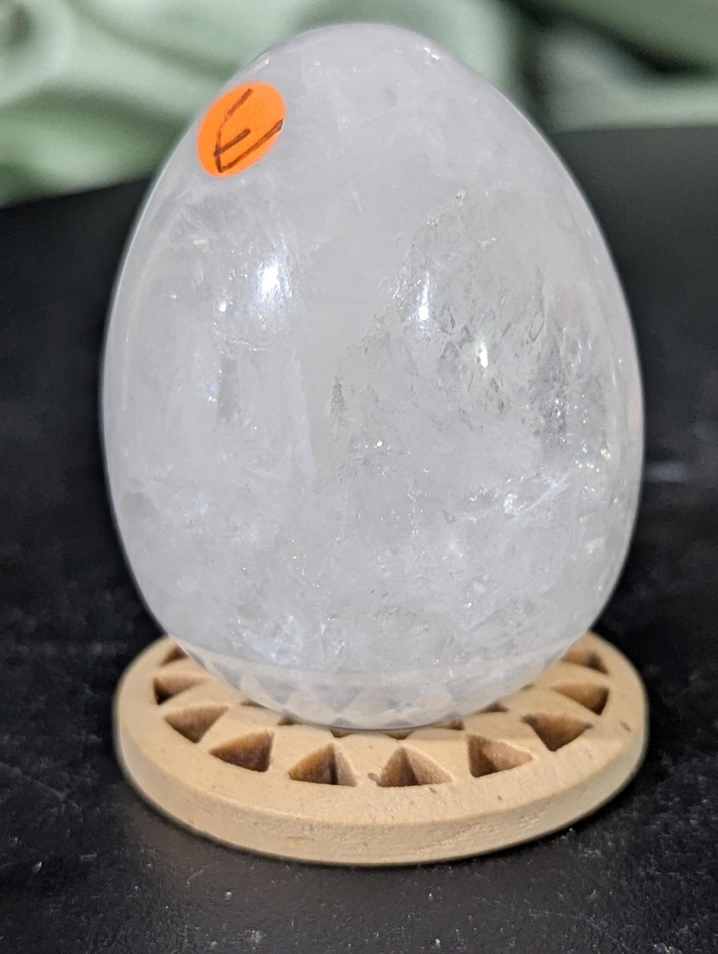 Clear Quartz Egg