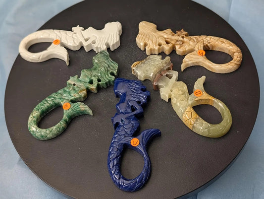 Crystal Mermaid Figurines