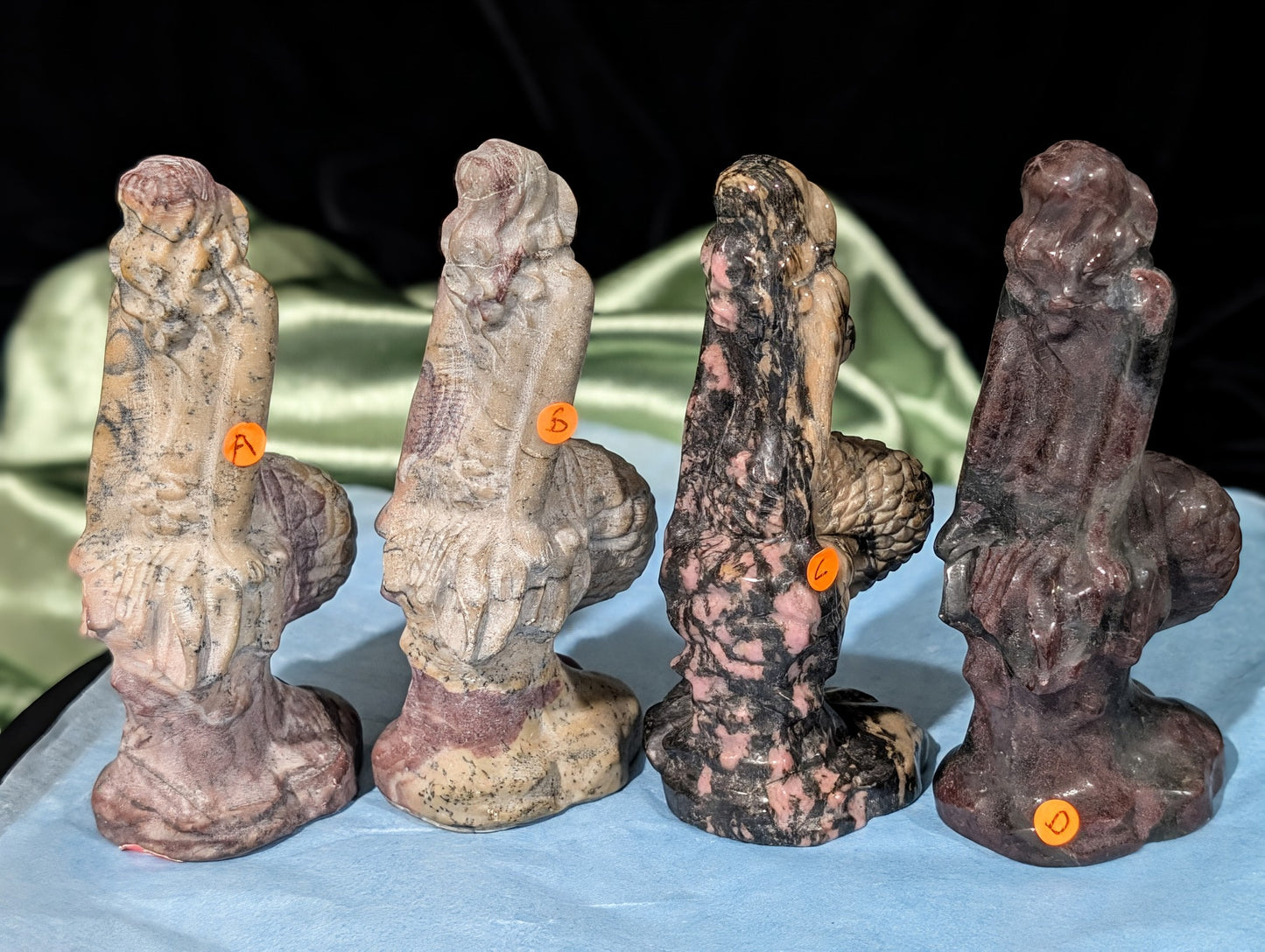 Crystal Mermaid Figurines