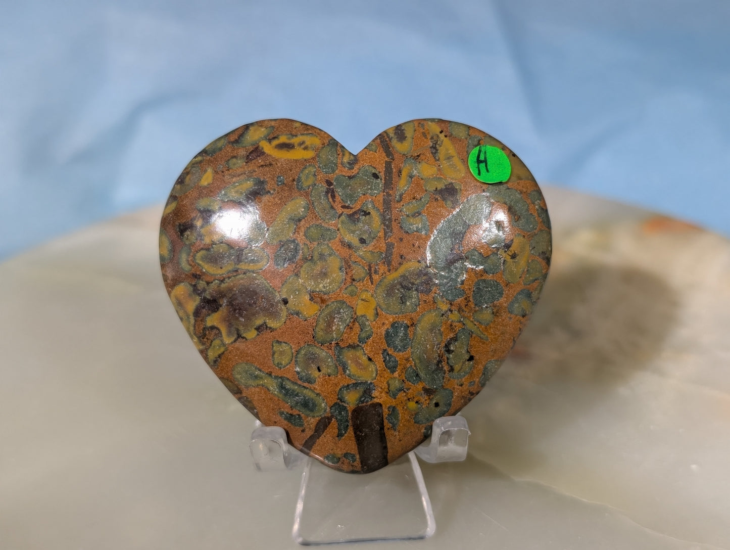 Fruit Jasper Heart