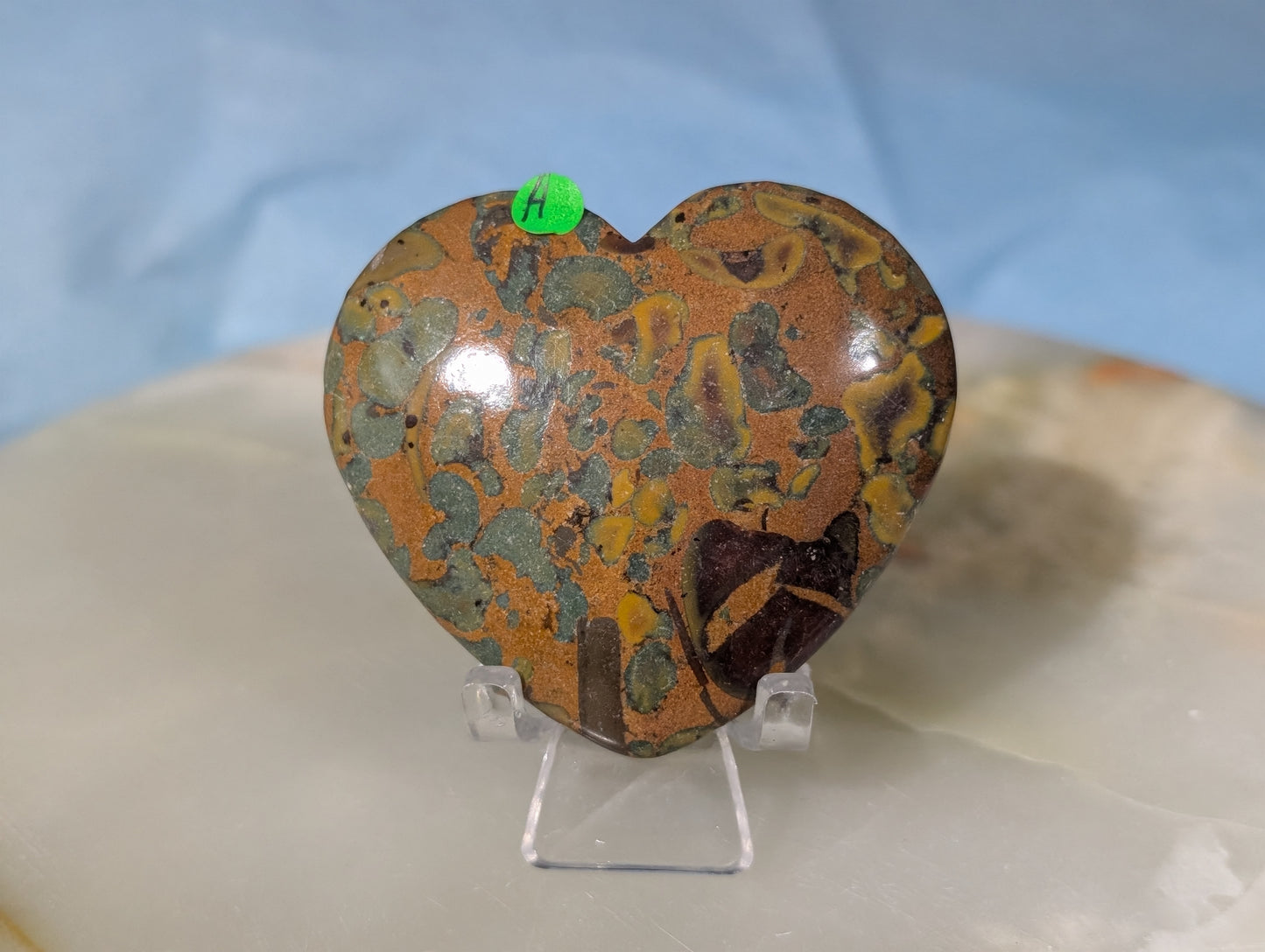 Fruit Jasper Heart
