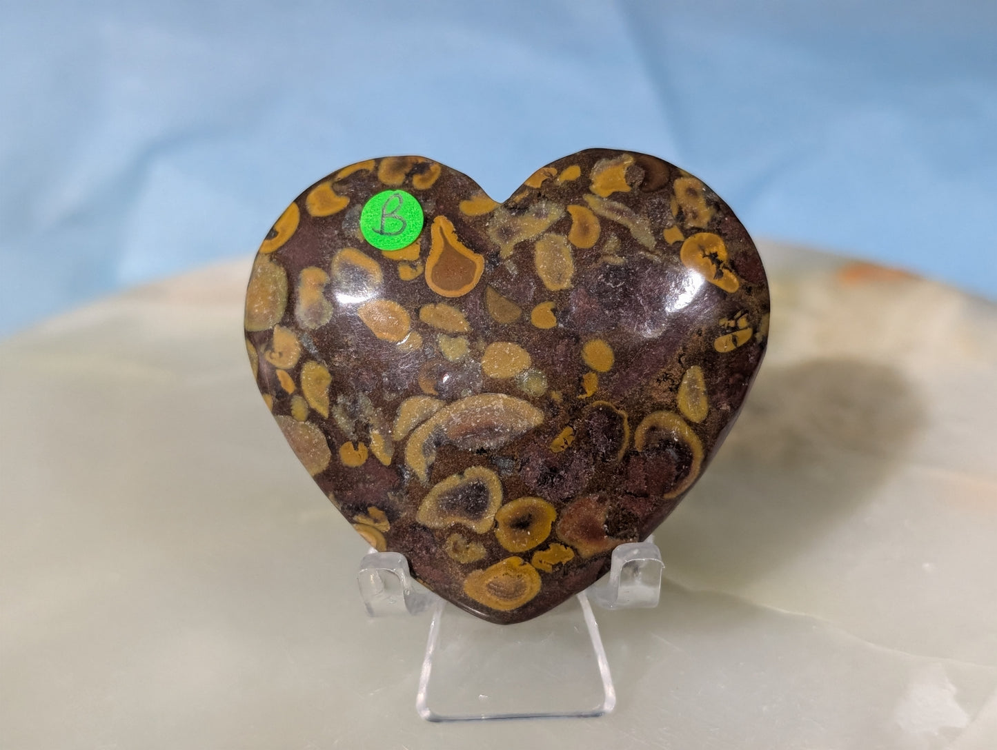 Fruit Jasper Heart