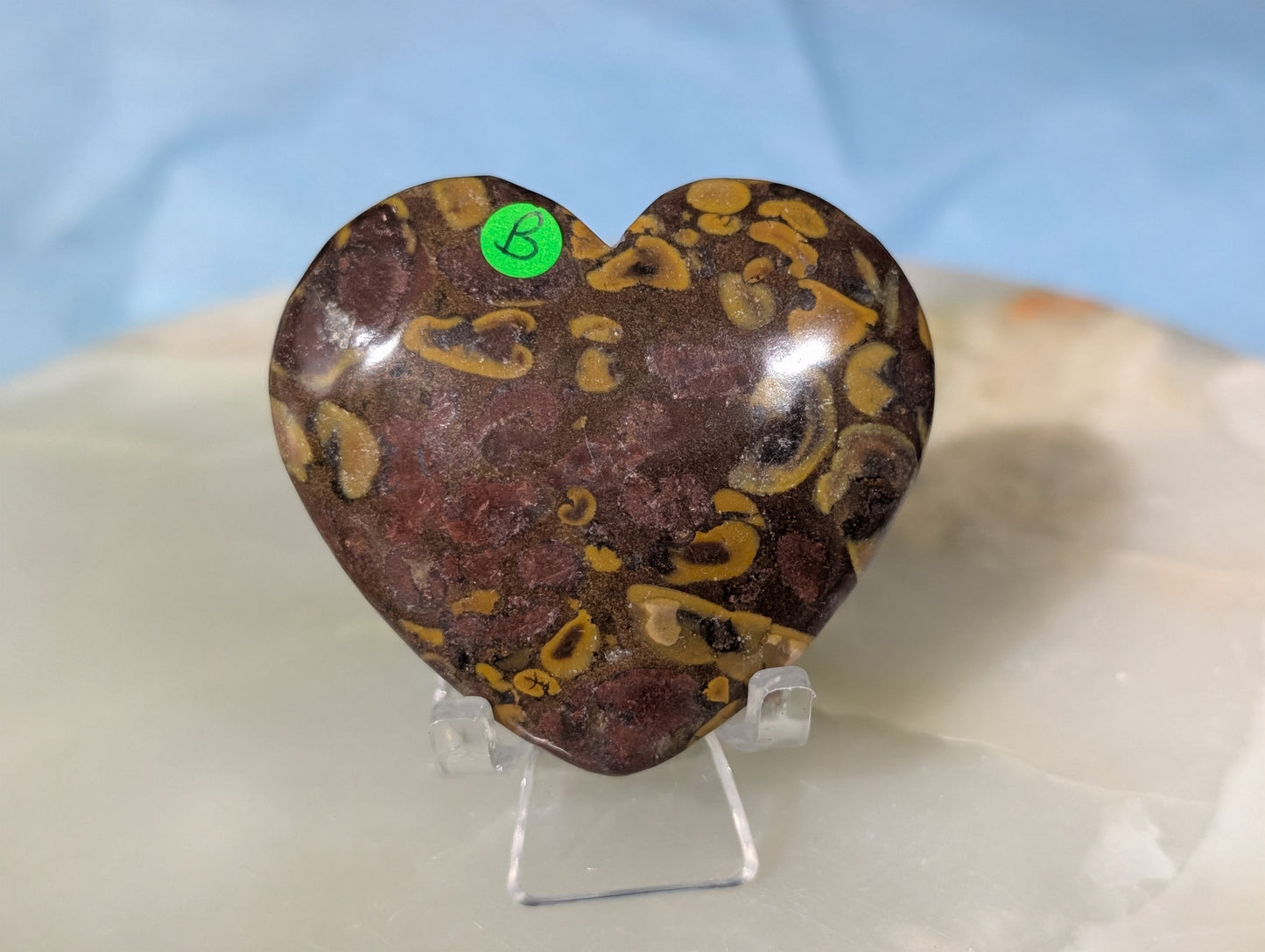 Fruit Jasper Heart
