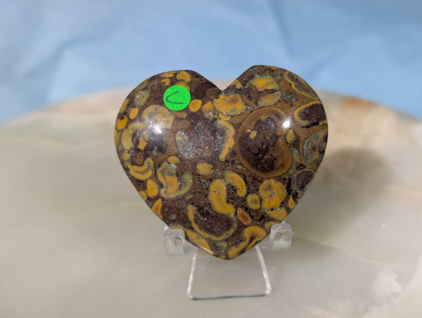 Fruit Jasper Heart