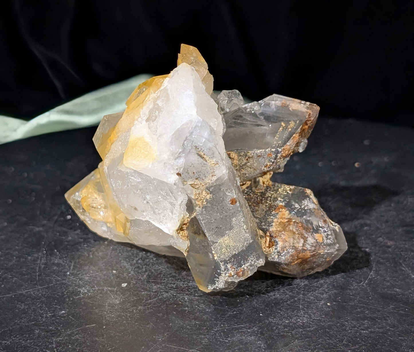 Garden Quartz with Golden Healer Specimen