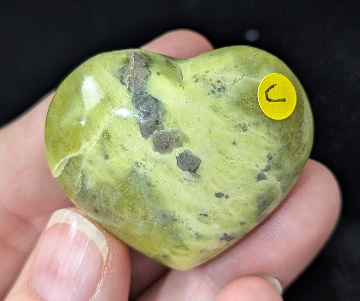 Green Jade Heart