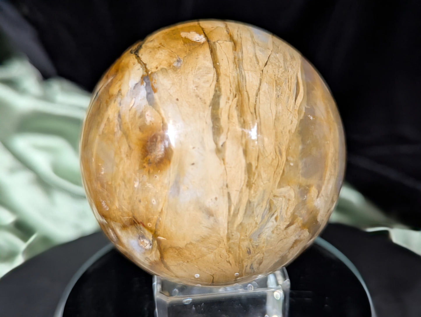 Honey Agate Sphere