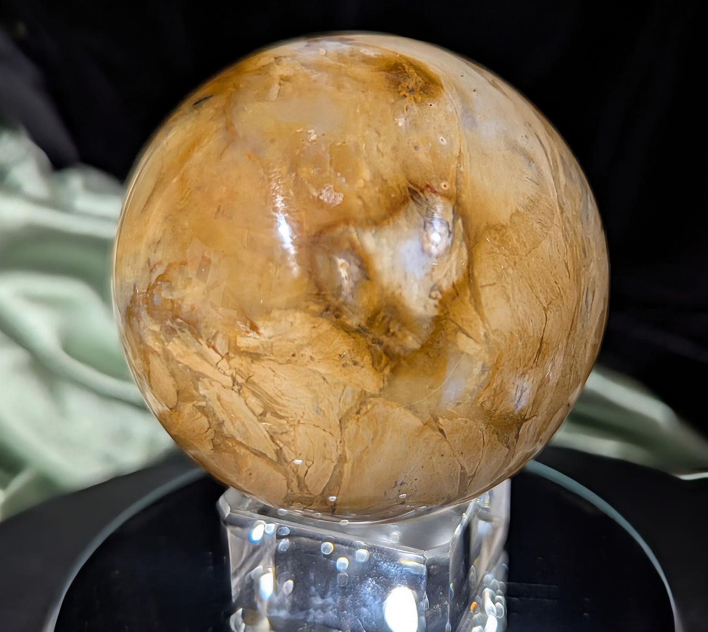 Honey Agate Sphere