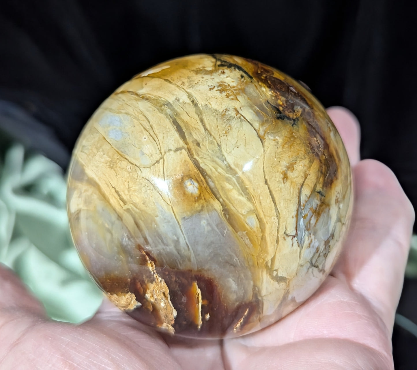 Honey Agate Sphere