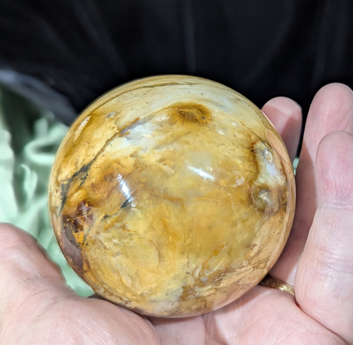Honey Agate Sphere