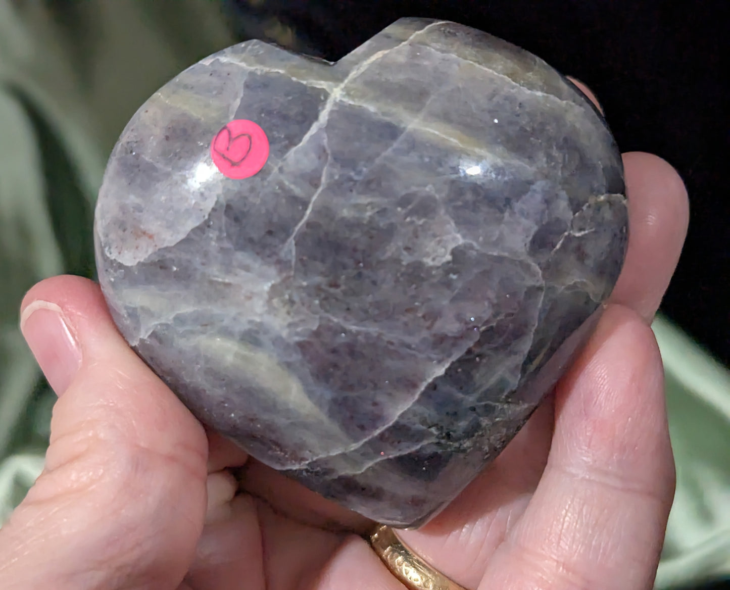 Iolite Heart