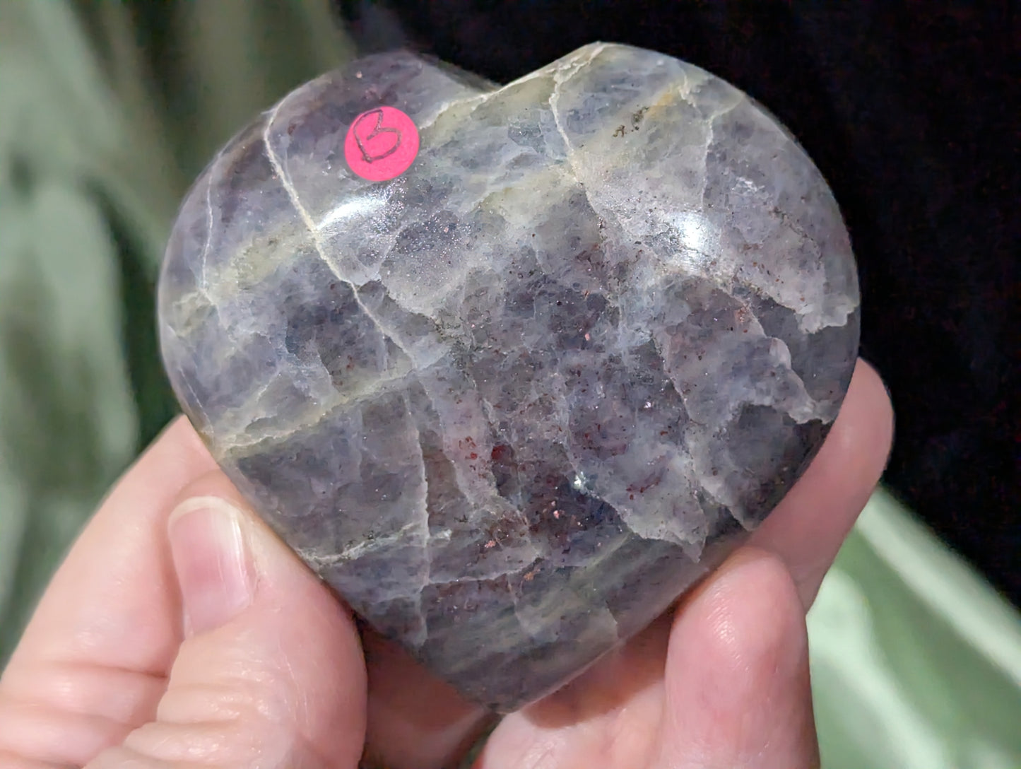 Iolite Heart