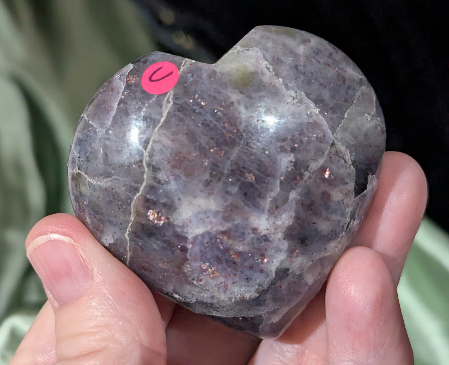 Iolite Heart