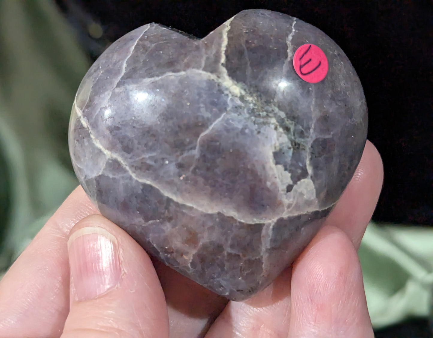 Iolite Heart
