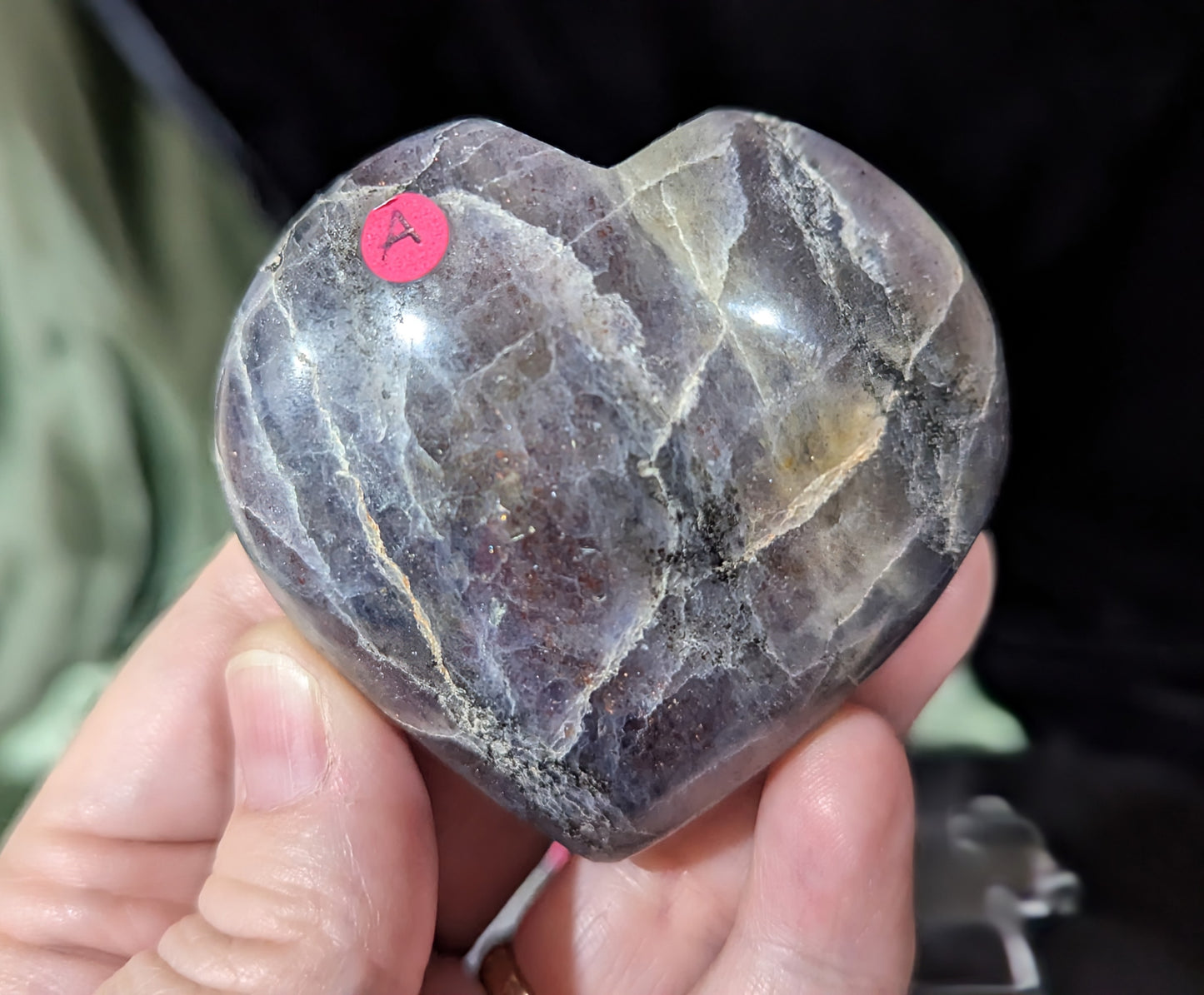 Iolite Hearts