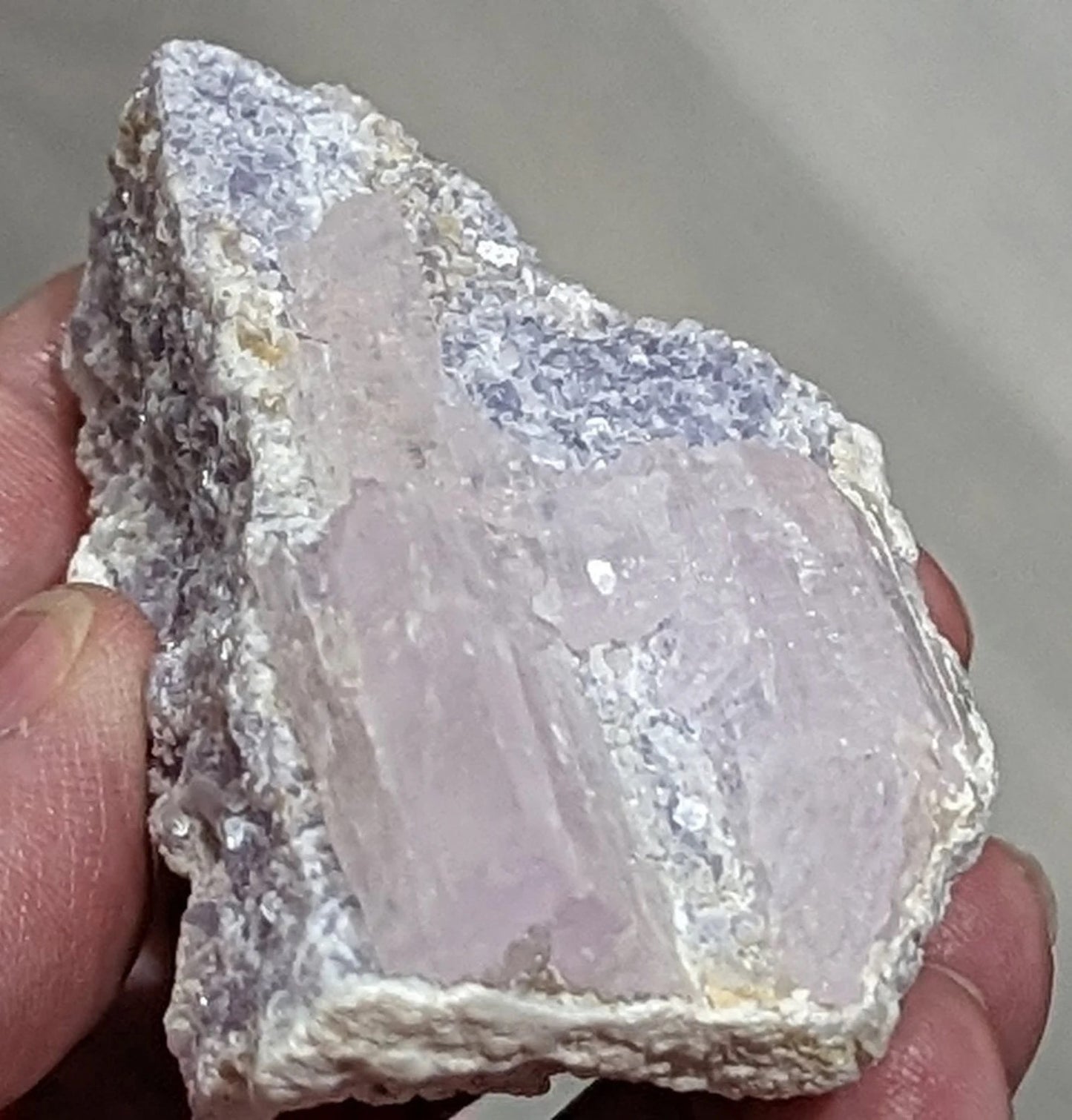 Raw Kunzite Specimen