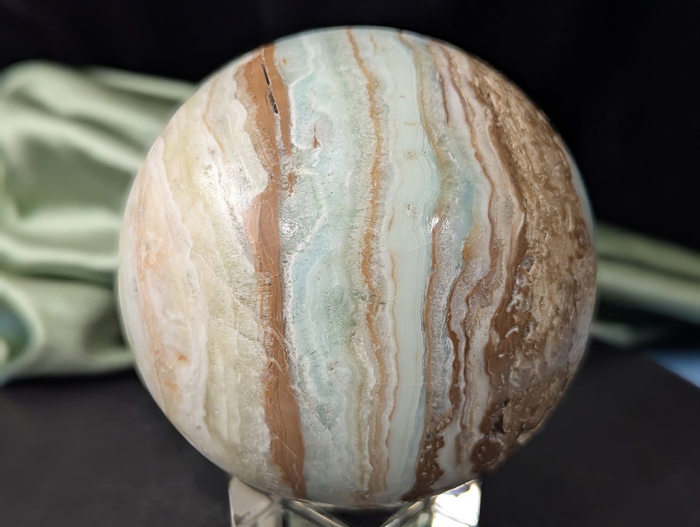 Large Caribbean Calcite Sphere