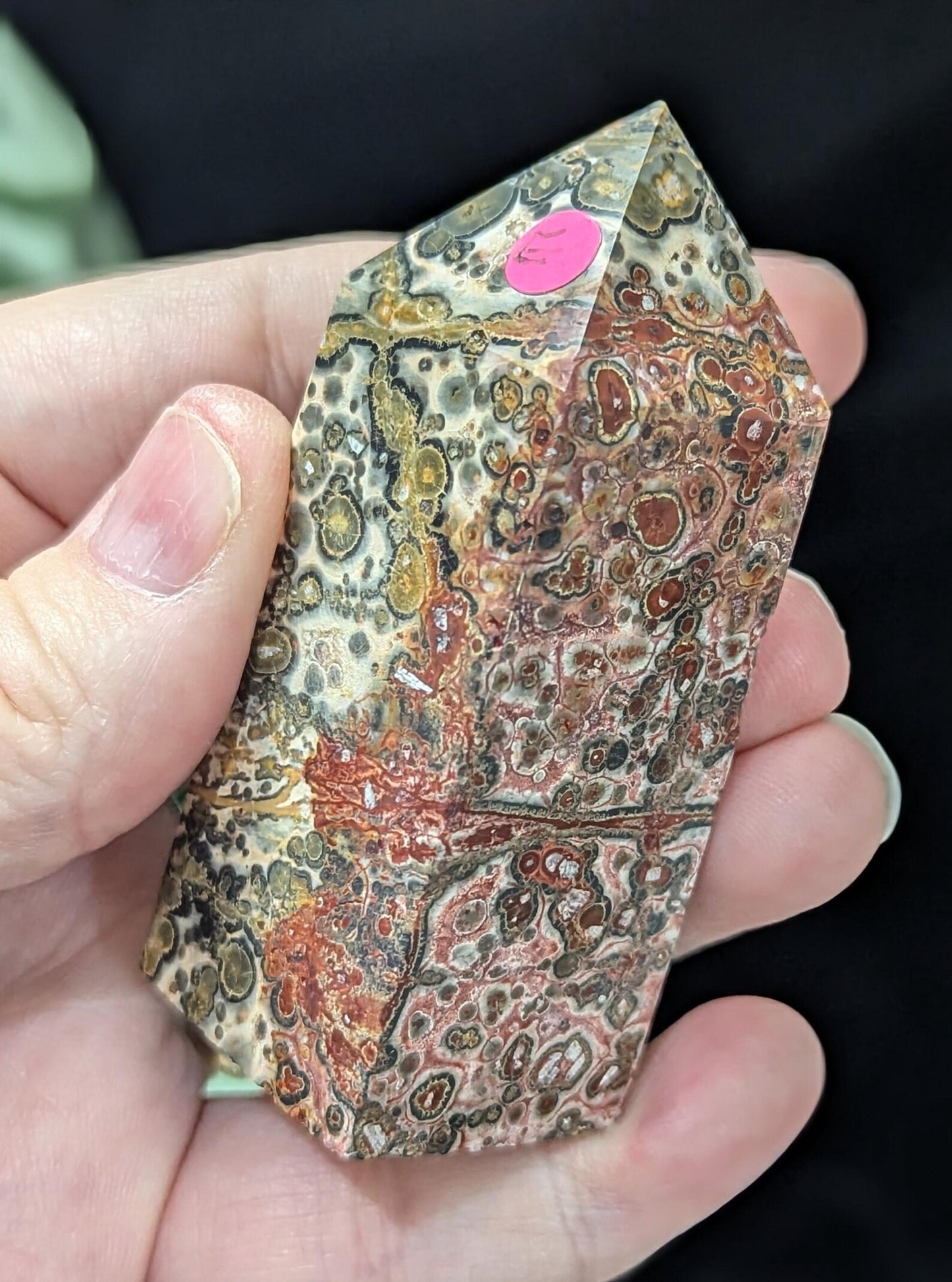 Leopard Skin Jasper Tower