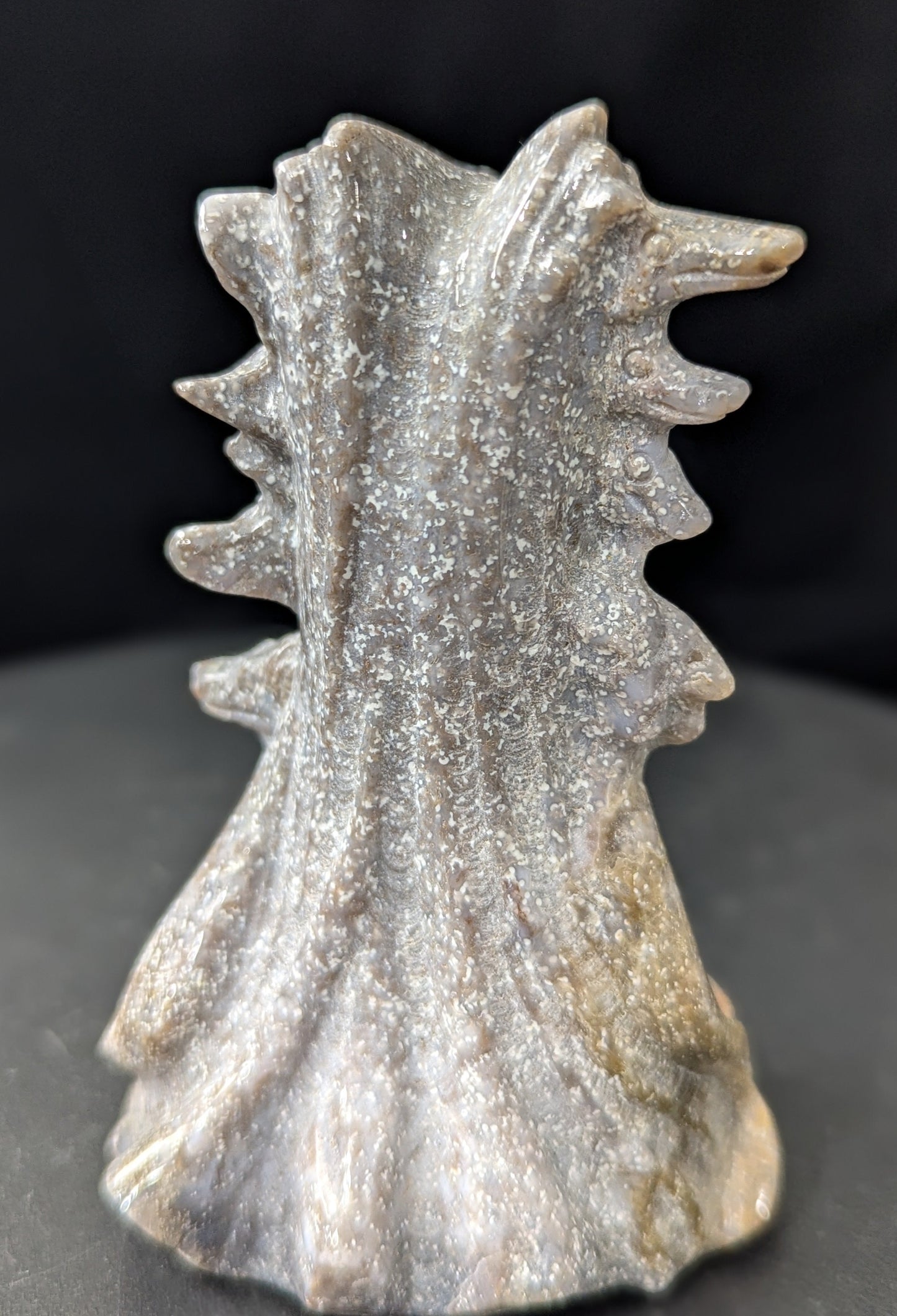 Ocean Jasper Hecate Figurine