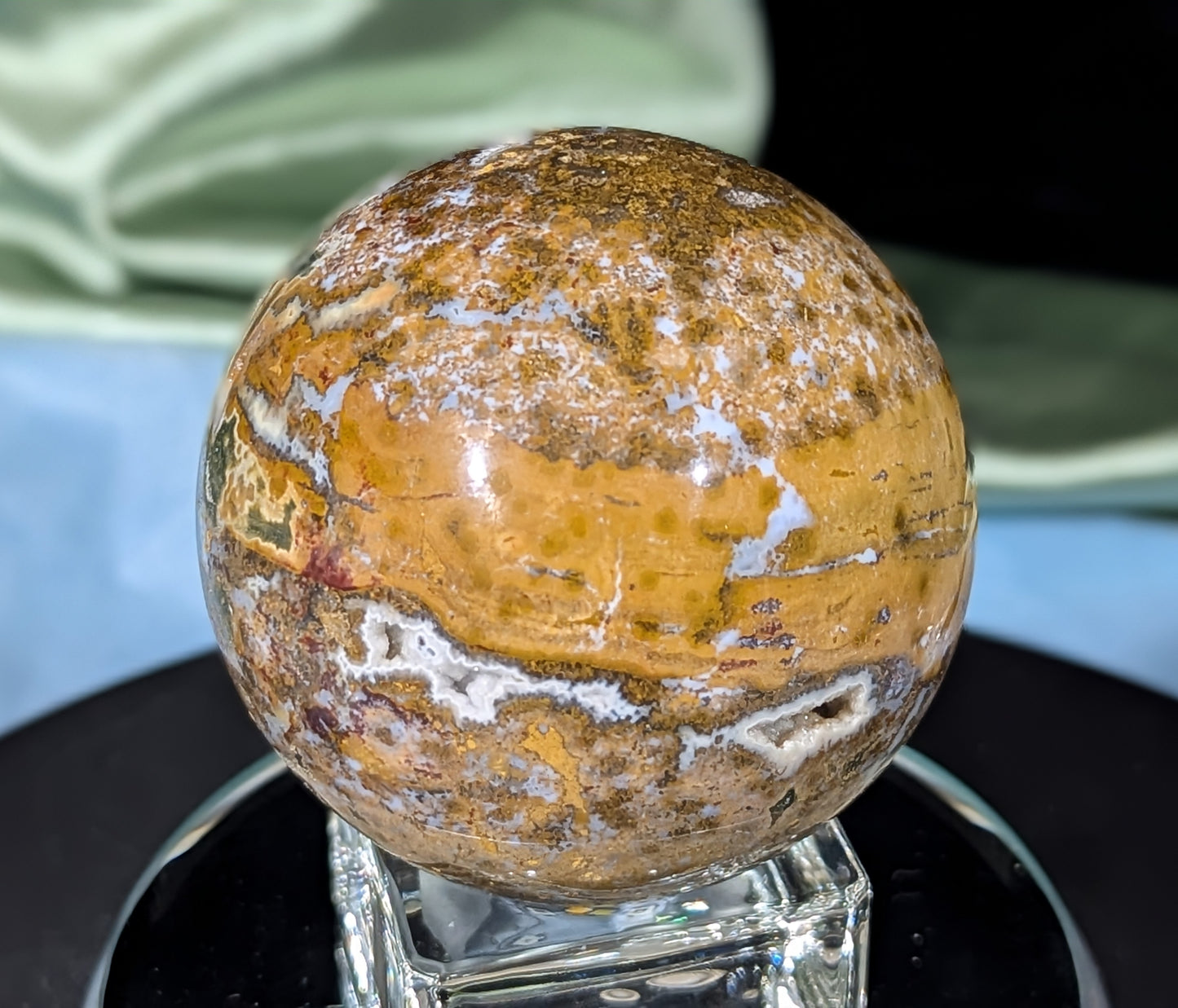 Ocean Jasper Sphere