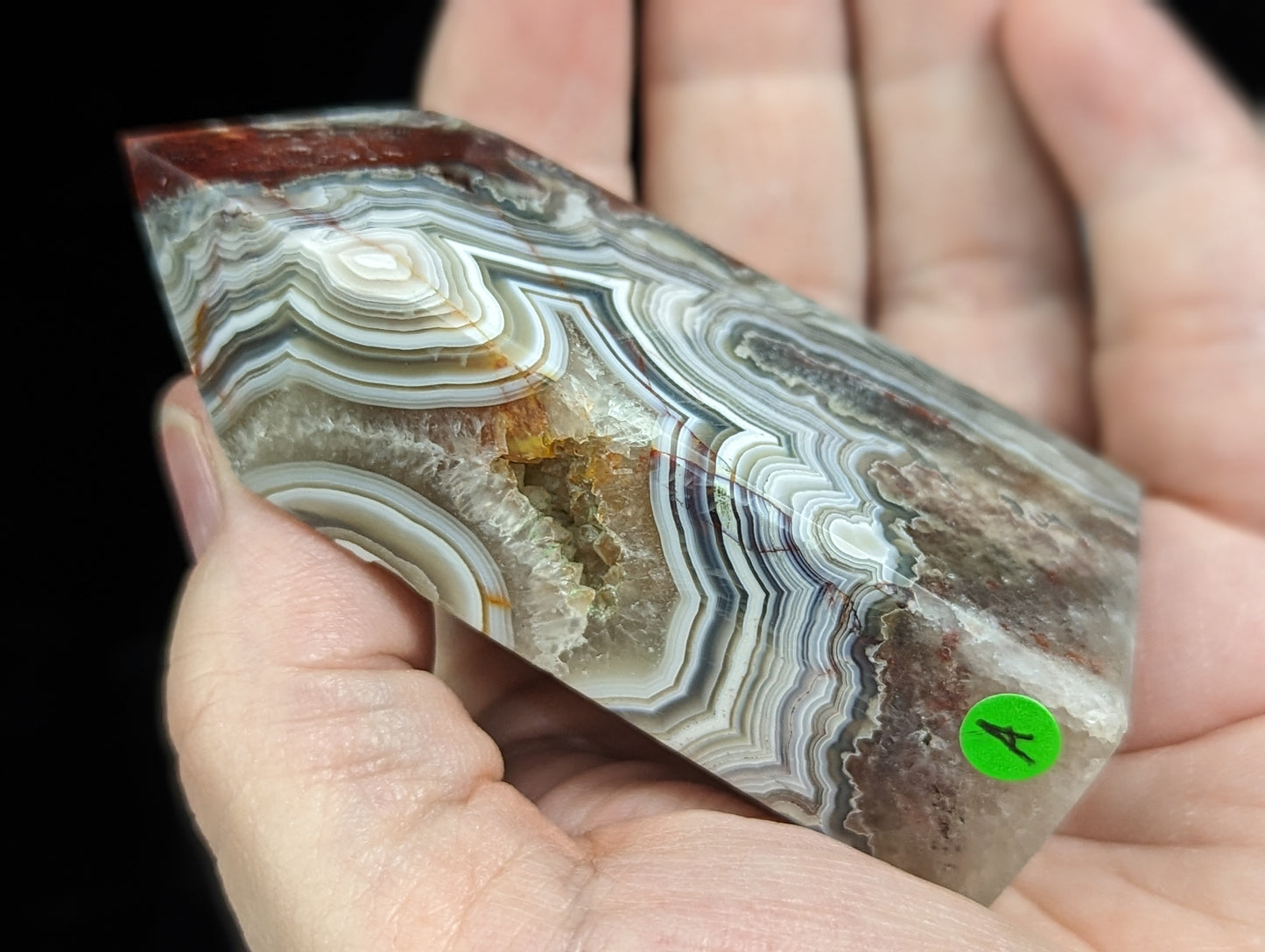 Mexican Crazy Lace Agate Towers