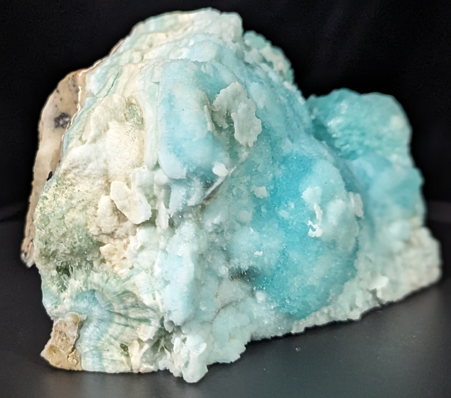 Blue Aragonite Specimen ~ Raw Blue Aragonite ~ Natural Aragonite Crystal Specimen