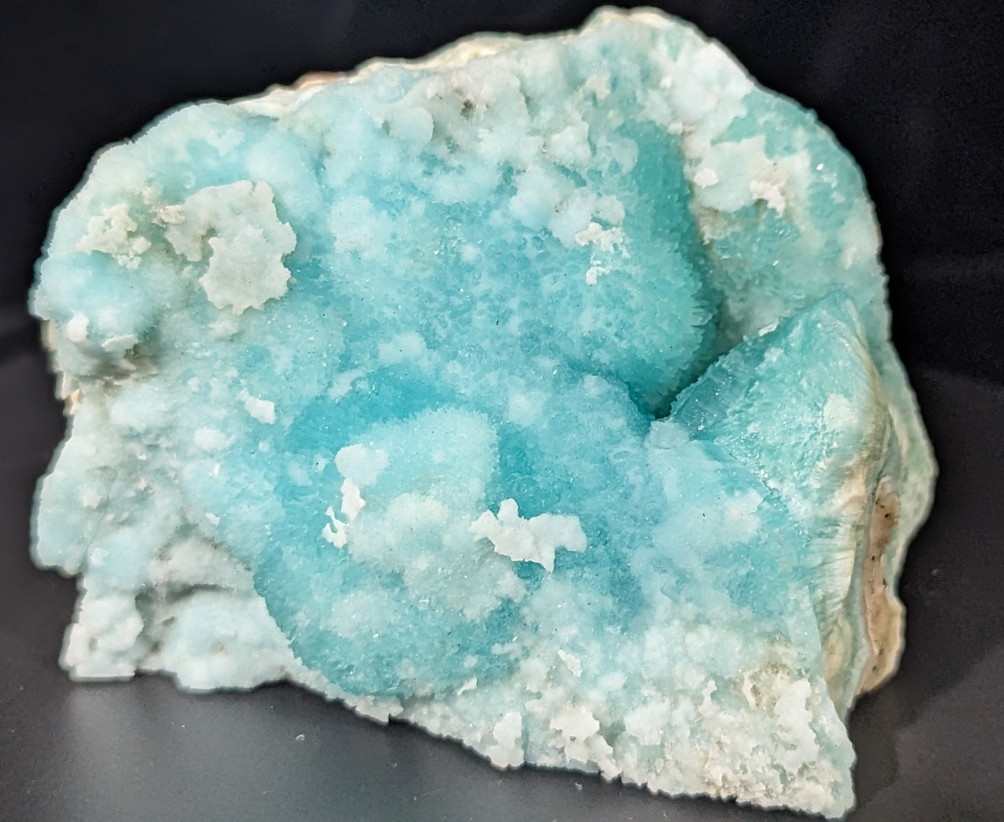 Blue Aragonite Specimen ~ Raw Blue Aragonite ~ Natural Aragonite Crystal Specimen