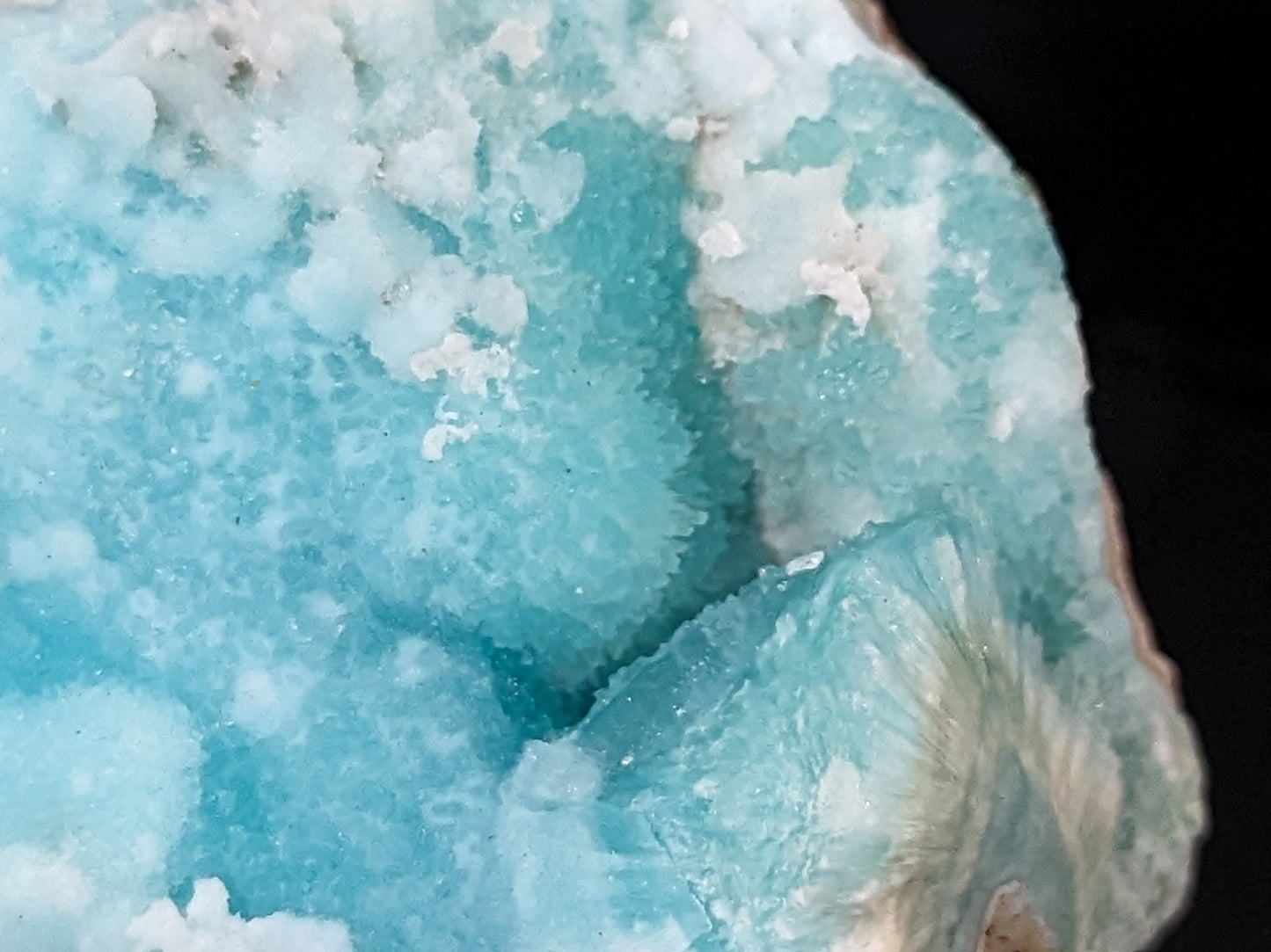 Blue Aragonite Specimen ~ Raw Blue Aragonite ~ Natural Aragonite Crystal Specimen