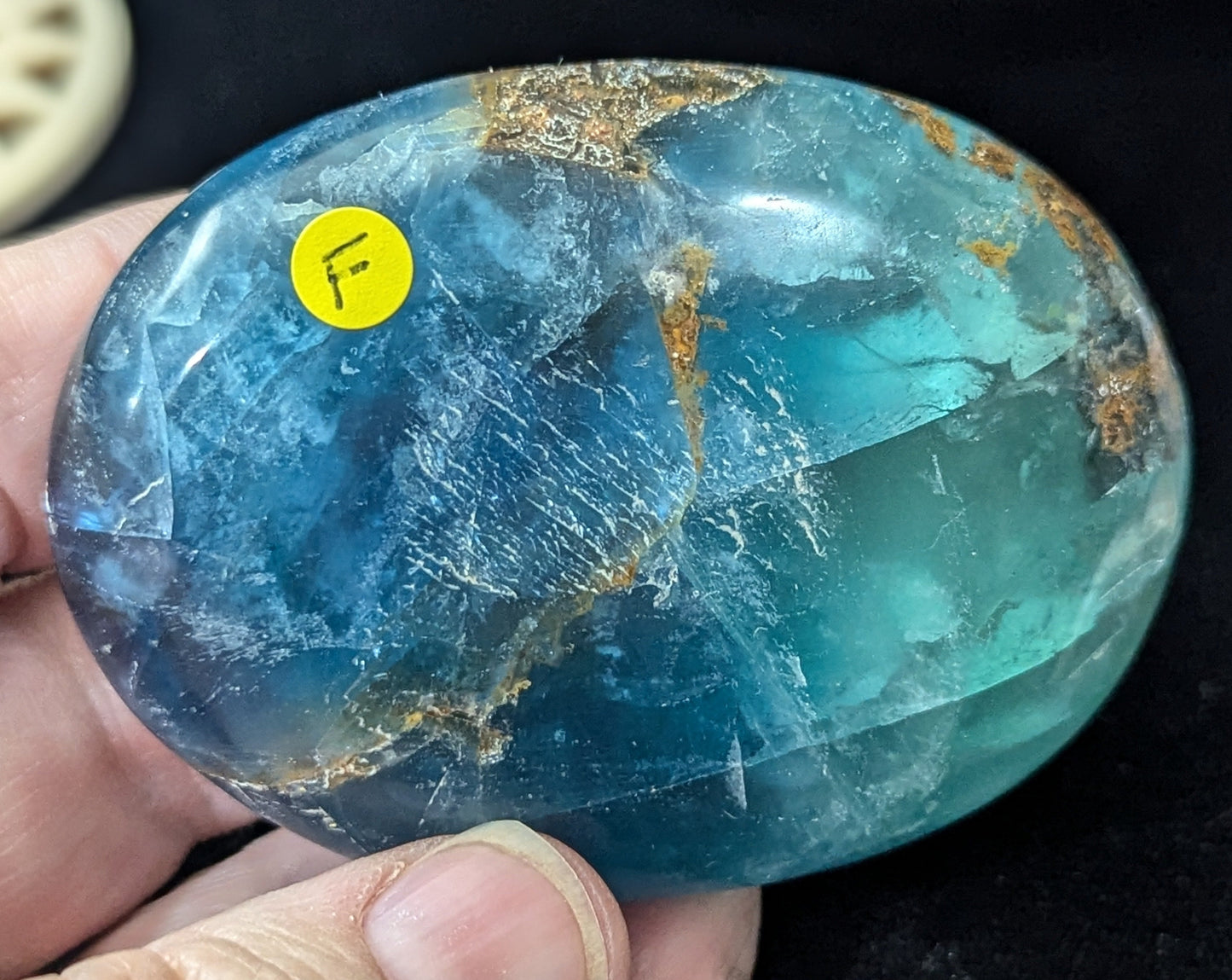 Fluorite Hearts and Palms