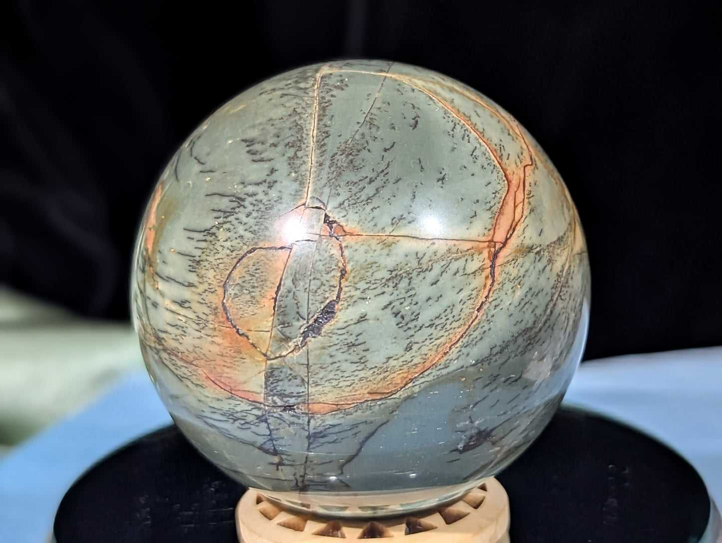 Picture Jasper Sphere