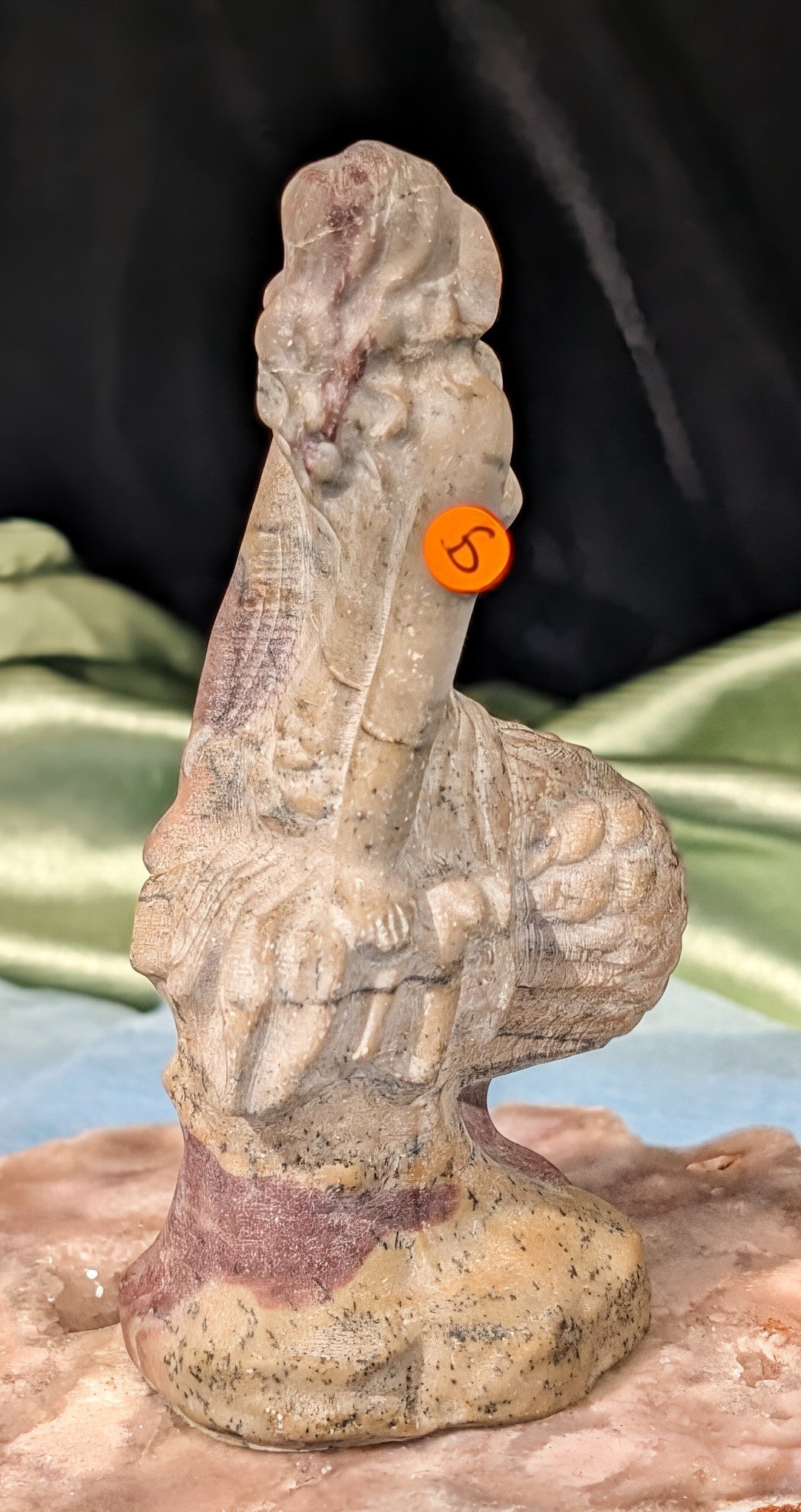 Picture Stone Mermaid Figurine