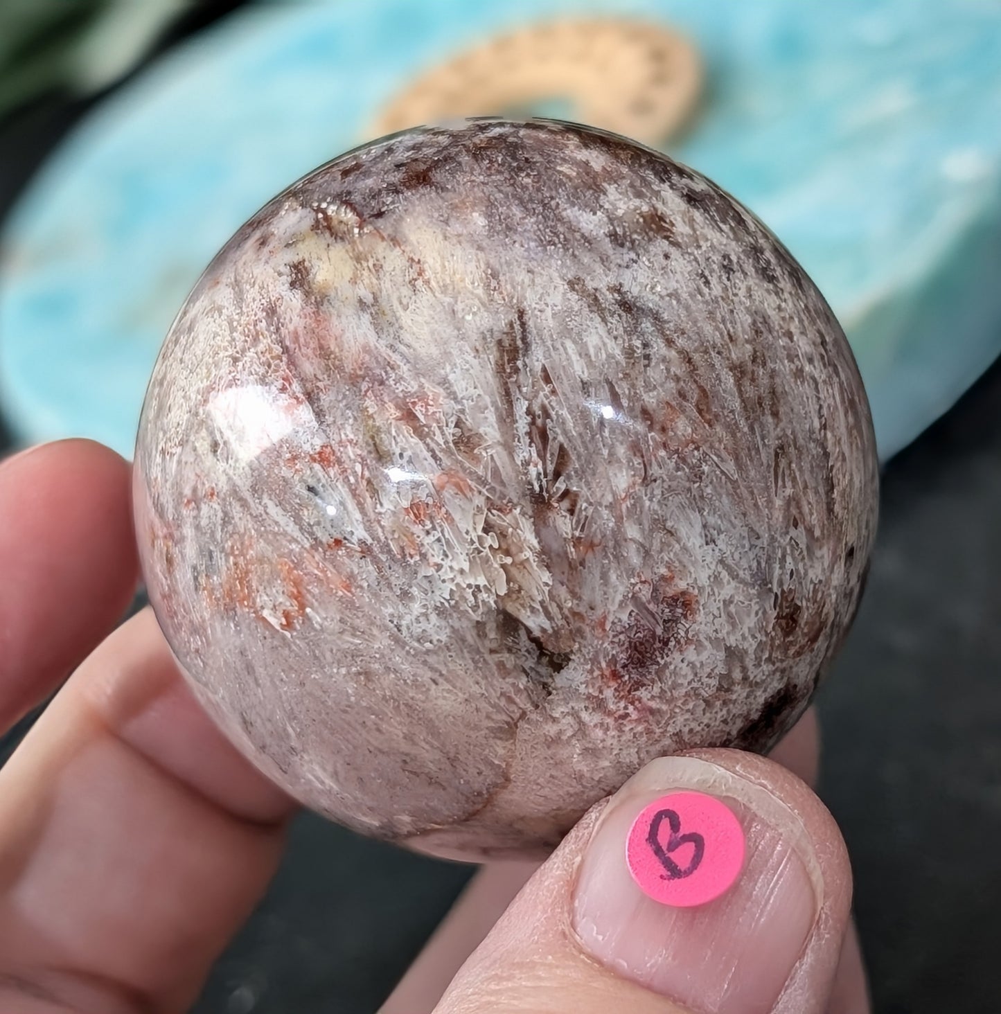 Pink Chalcedony Sphere