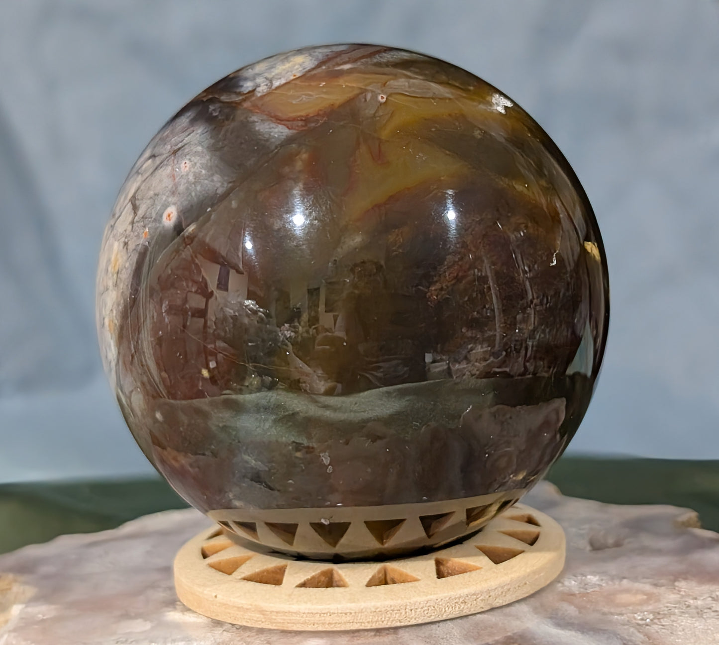 Pink Chalcedony Sphere