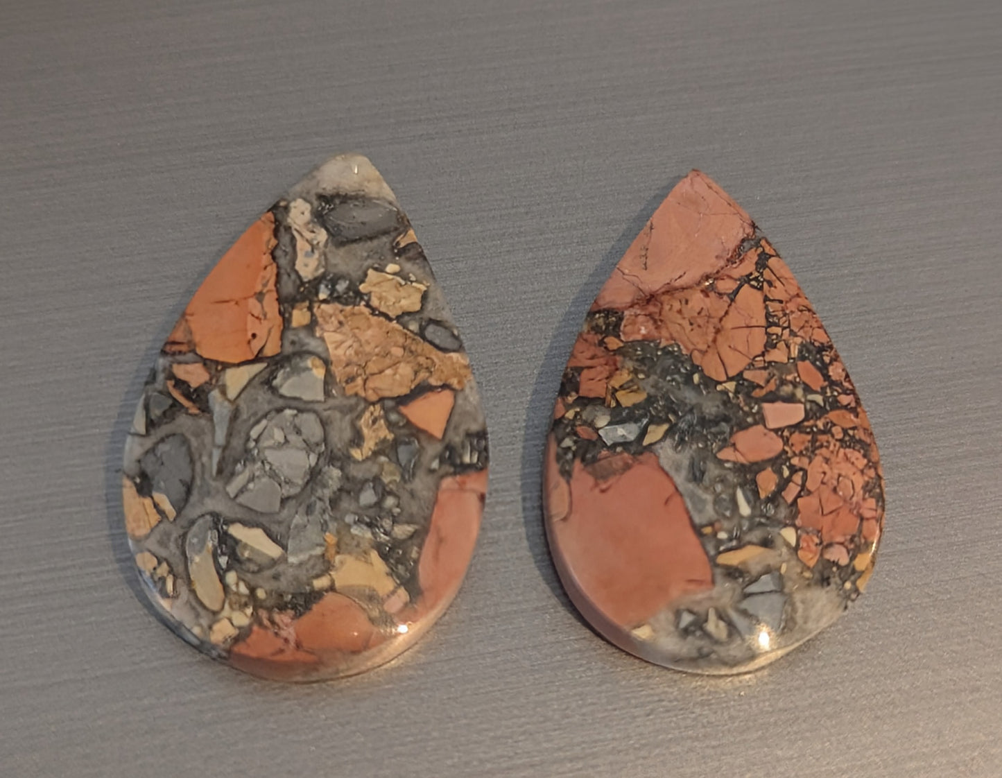 Pink Maligano Jasper Earrings