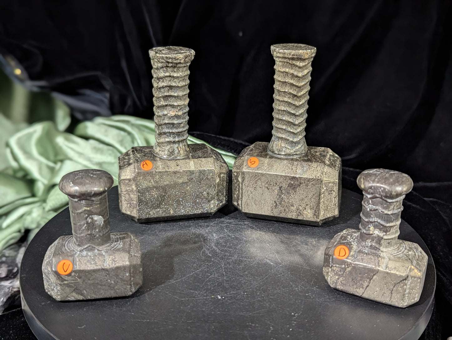 Pyrite Thor's Hammer