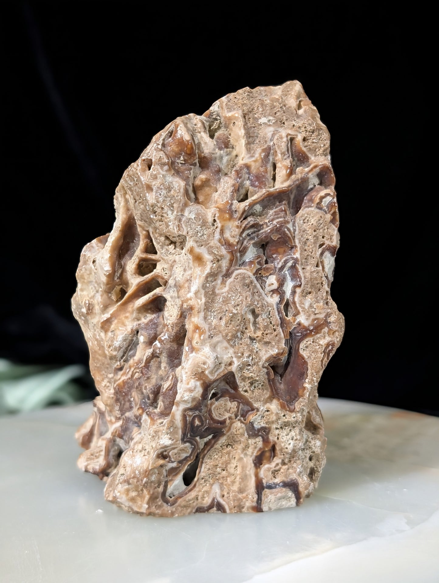 Raw Chocolate Calcite Freeform
