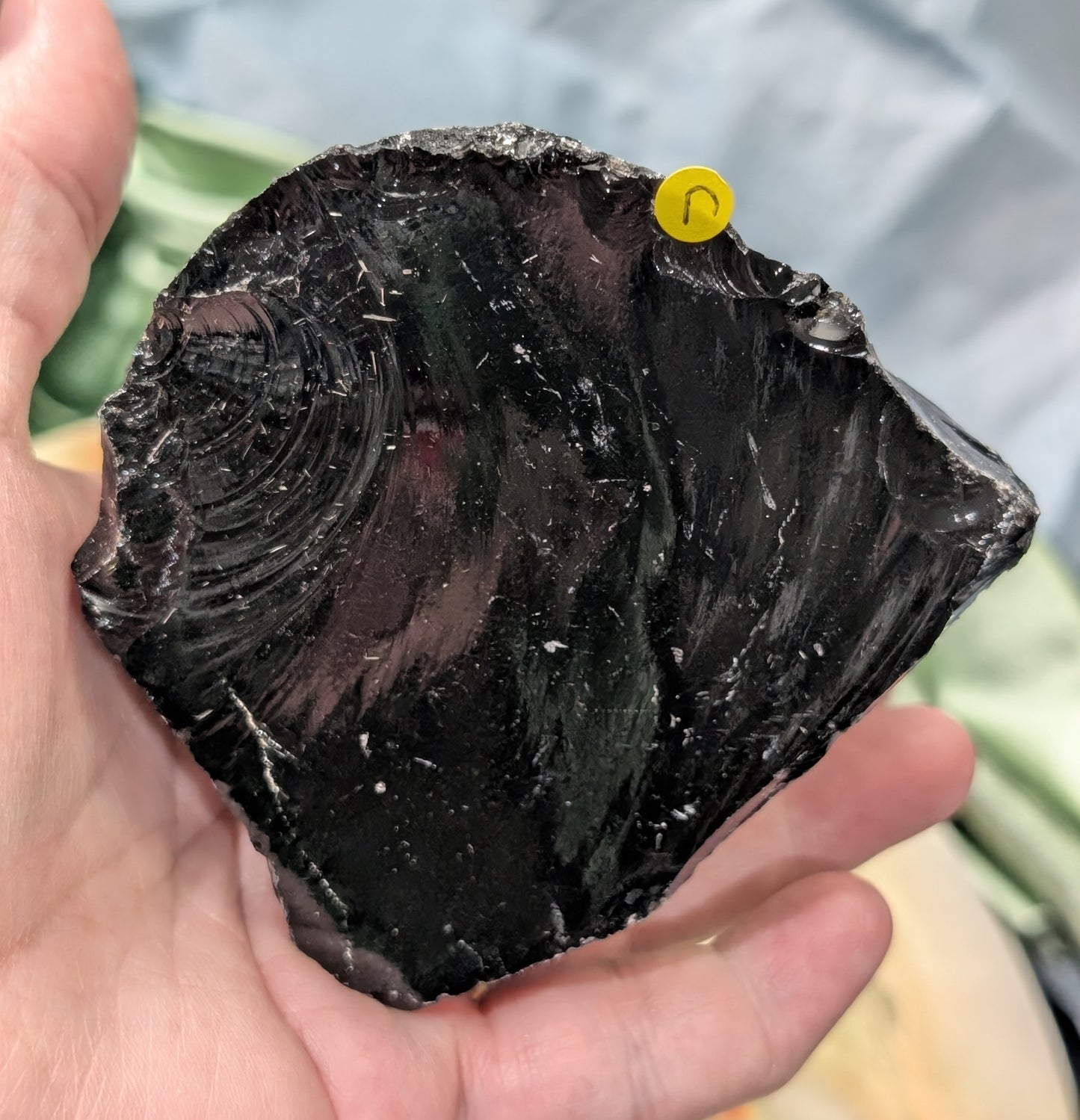 Raw Natural Obsidian Chunk