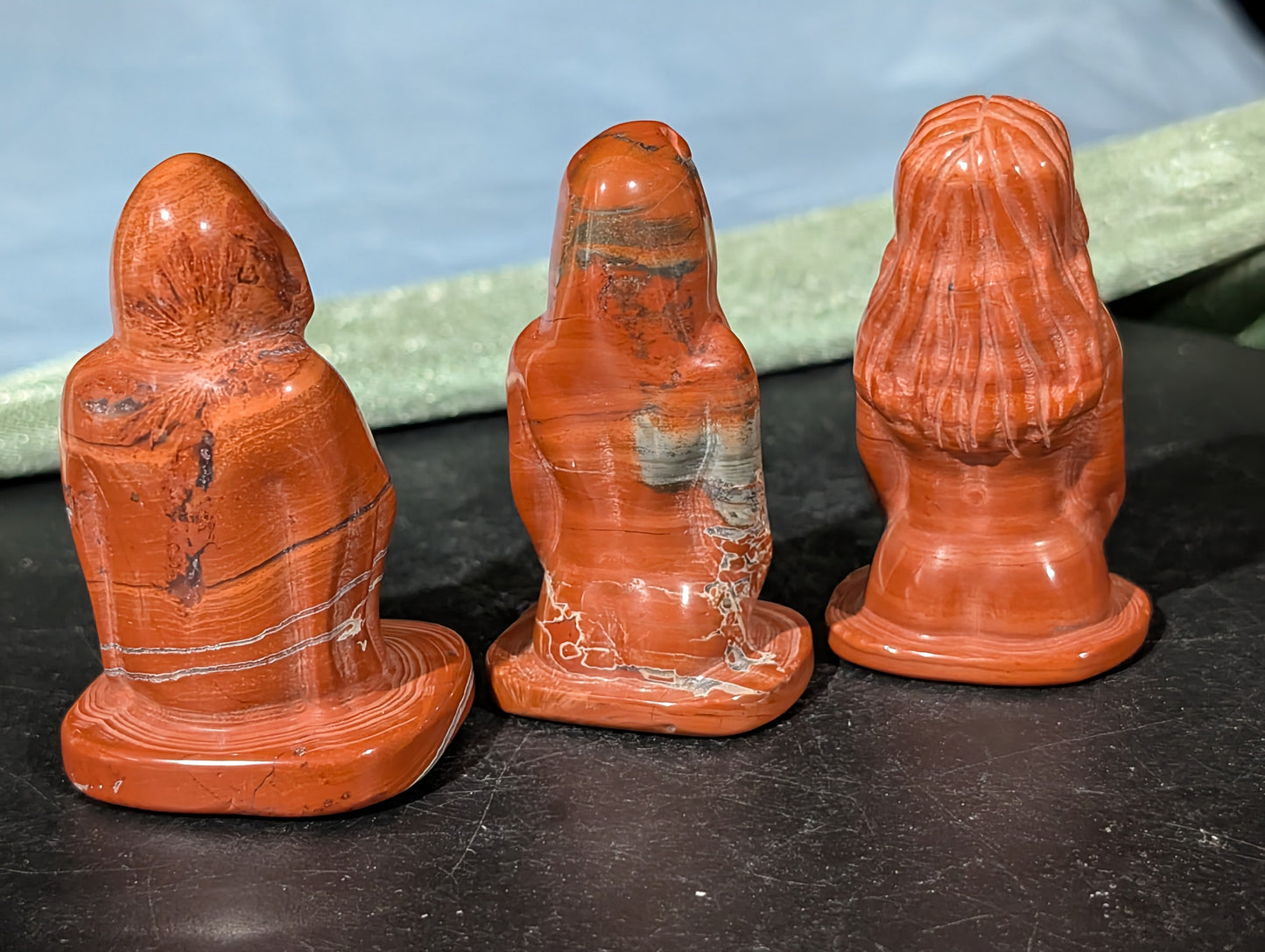 Red Jasper Maiden Mother Crone Set 1D