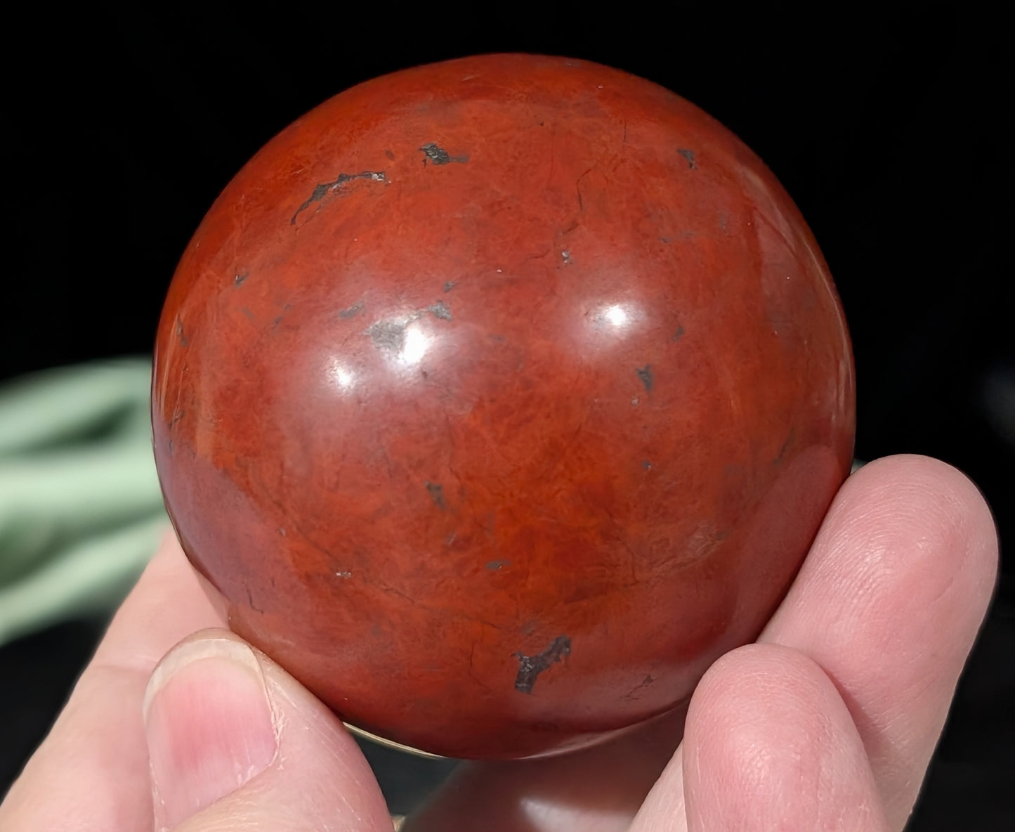 Red Jasper Sphere
