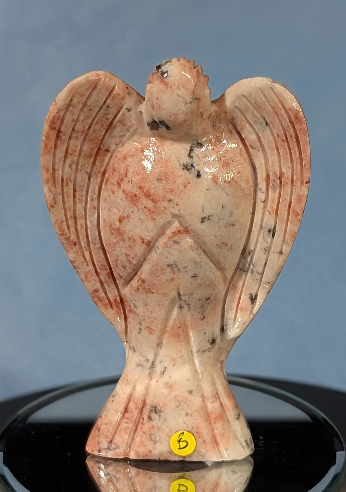 Rhodonite Angel Figurine